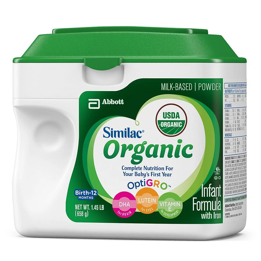 Similac Advance Organic 有机婴儿配方奶粉1段 658g 商品