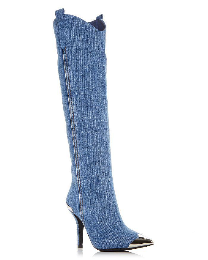 商品Jeffrey Campbell|Women's By Golly High Heel Boots,价格¥1842,第3张图片详细描述