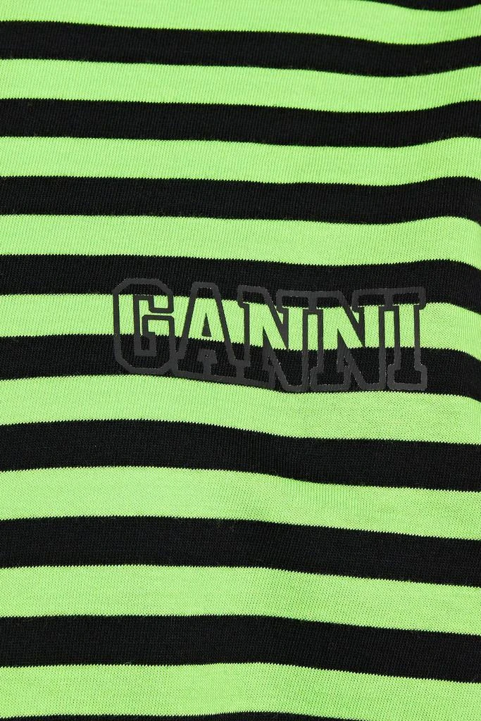 商品Ganni|Striped organic cotton-jersey top,价格¥428,第2张图片详细描述