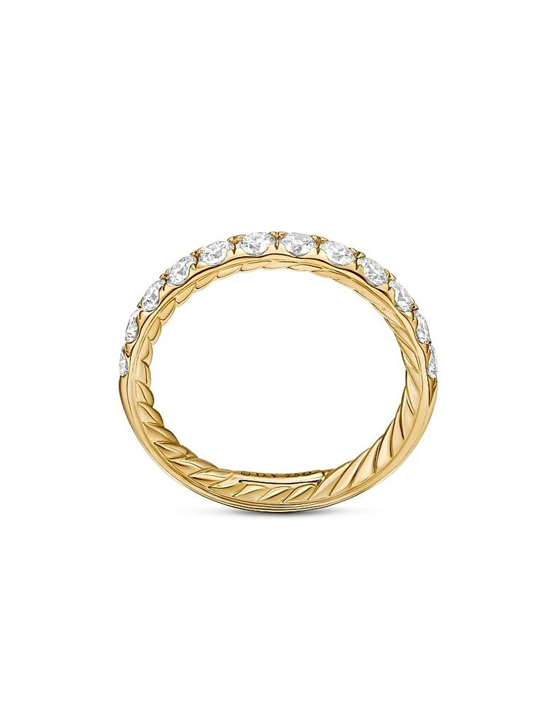 商品David Yurman|DY Eden Partway Band Ring in 18K Yellow Gold,价格¥21451,第5张图片详细描述