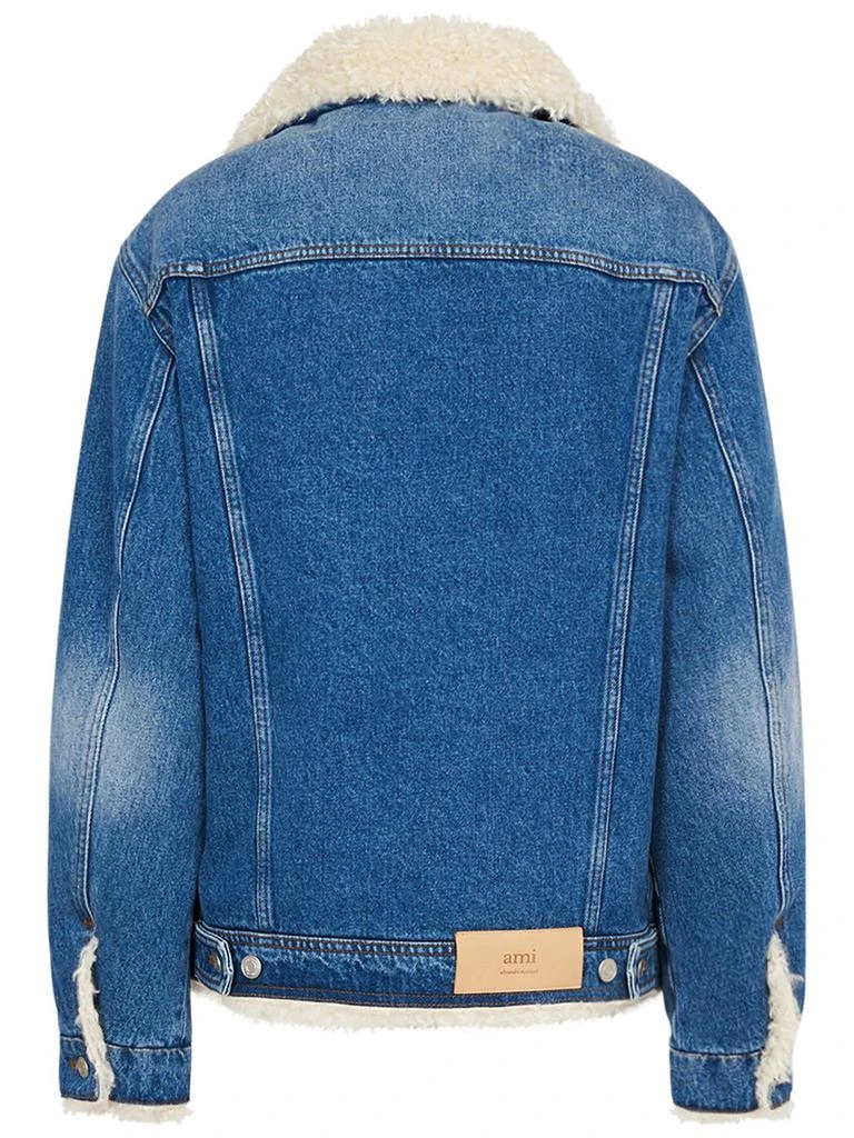商品AMI|Trucker Cotton Denim Jacket,价格¥2179,第5张图片详细描述