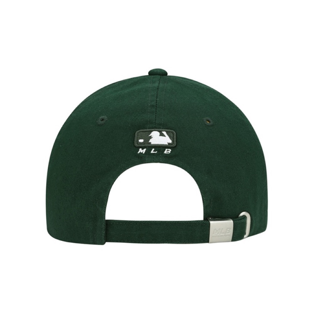 【享贝家】MLB LA小标运动休闲鸭舌帽 绿色 男女同款 3ACP7701NK000307GNS商品第3张图片规格展示