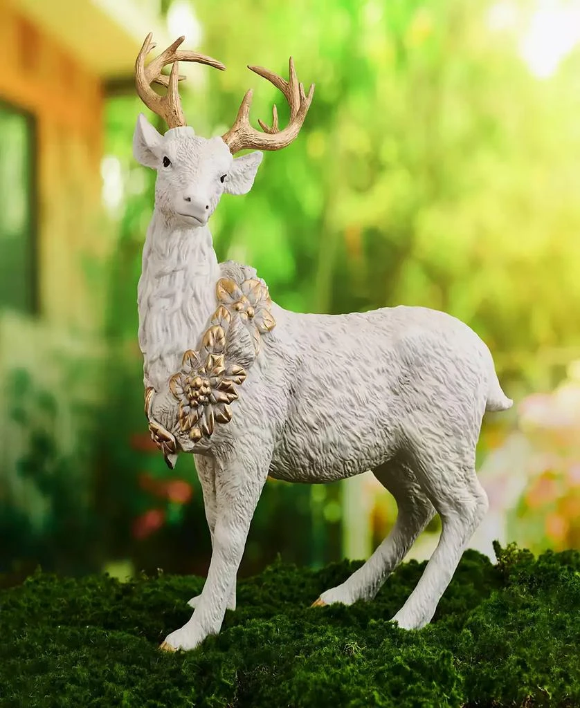 商品Fitz and Floyd|Bonita Standing Deer Figurine, 17-inch,价格¥1009,第5张图片详细描述