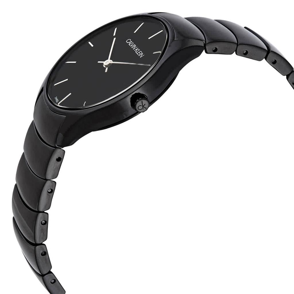 Calvin Klein Classic Too Quartz Black Dial Ladies Watch K4D22441商品第2张图片规格展示