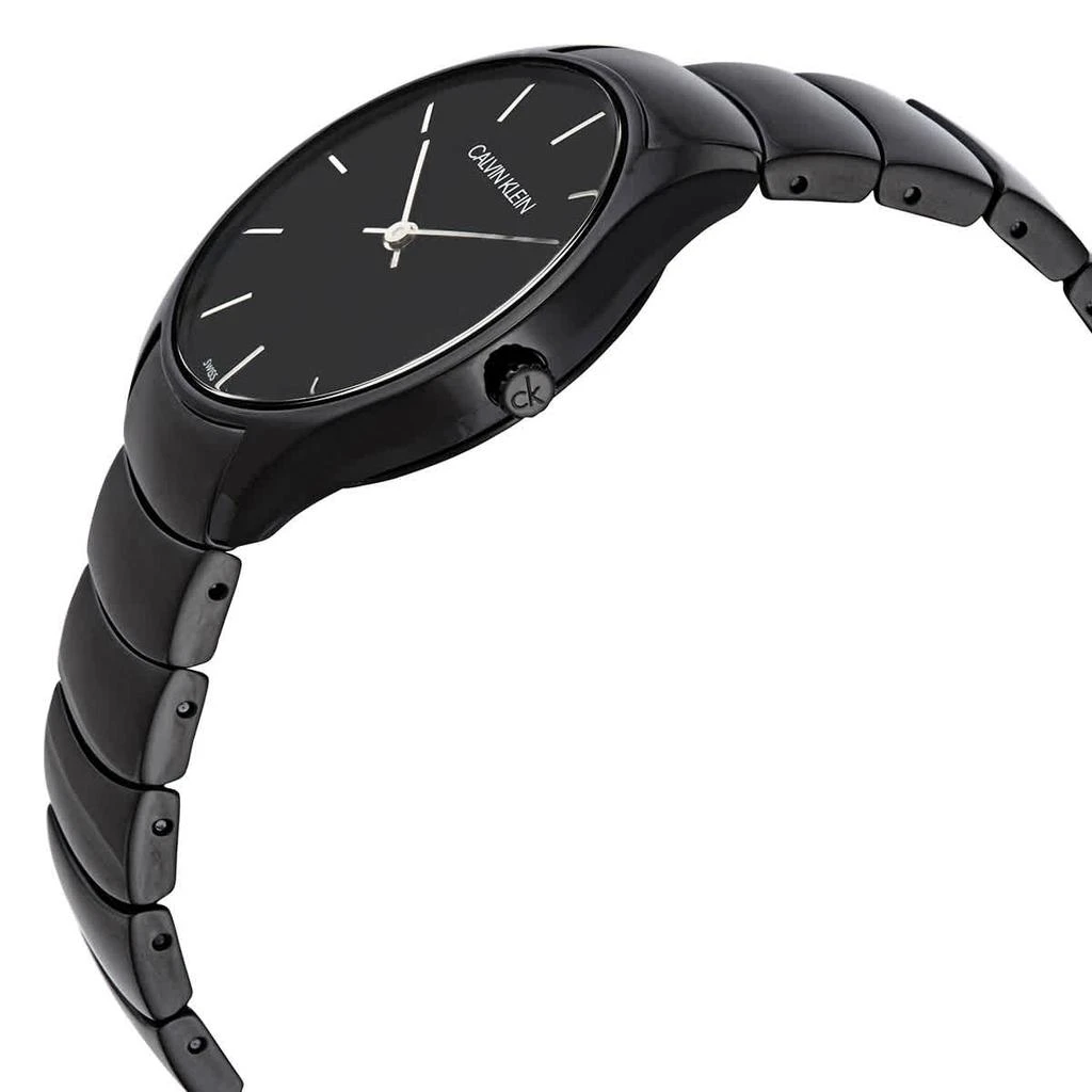 商品Calvin Klein|Calvin Klein Classic Too Quartz Black Dial Ladies Watch K4D22441,价格¥332,第2张图片详细描述