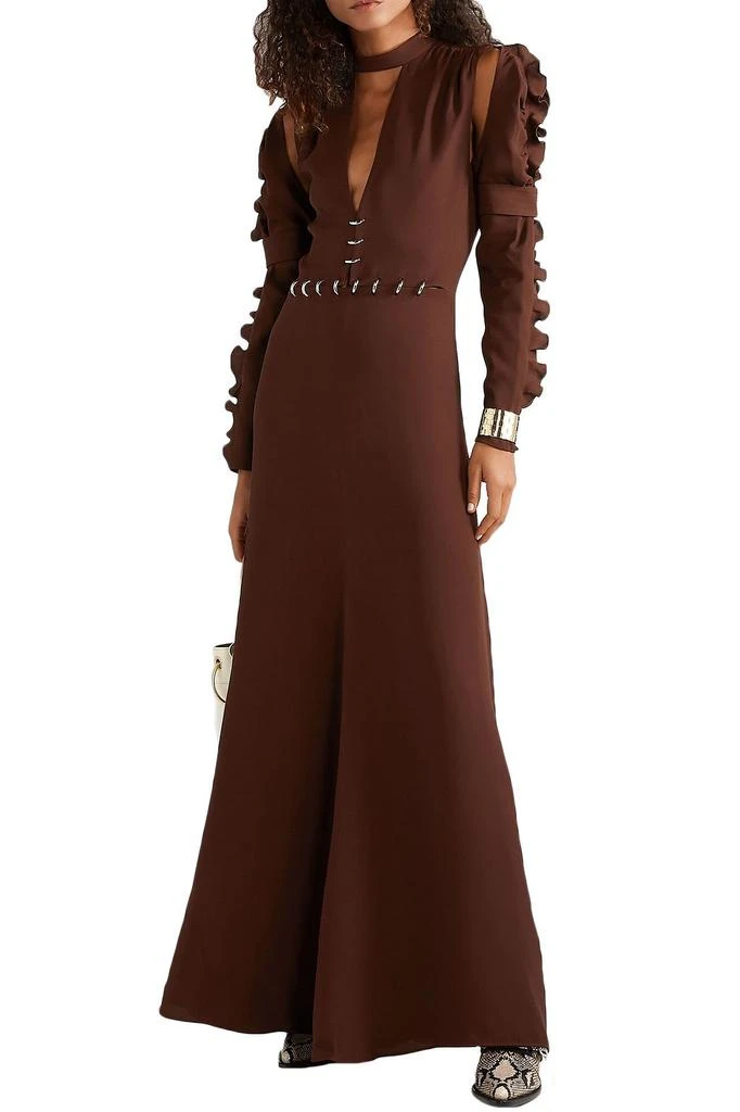 商品Chloé|Embellished cutout cady gown,价格¥11263,第2张图片详细描述