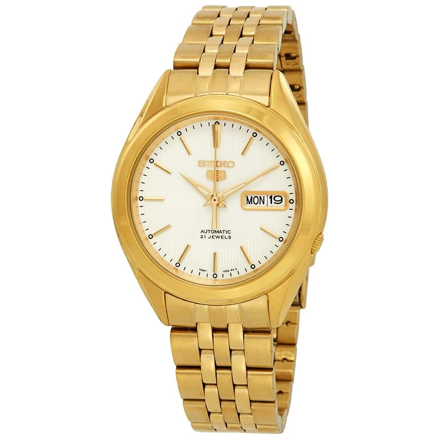 商品Seiko|Series 5 Automatic Silver Dial Men's Watch SNKL26,价格¥1104,第1张图片