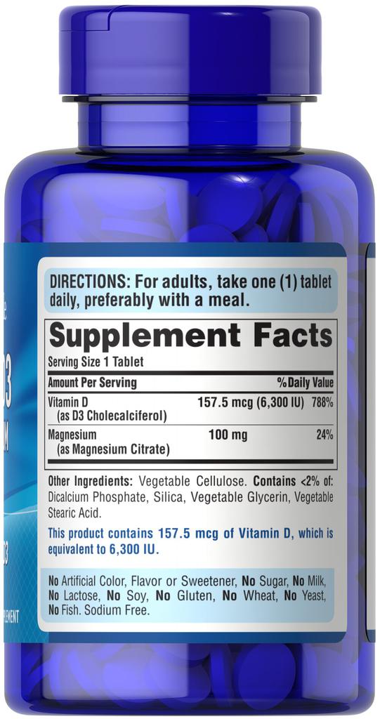Vitamin D3 With Magnesium商品第4张图片规格展示
