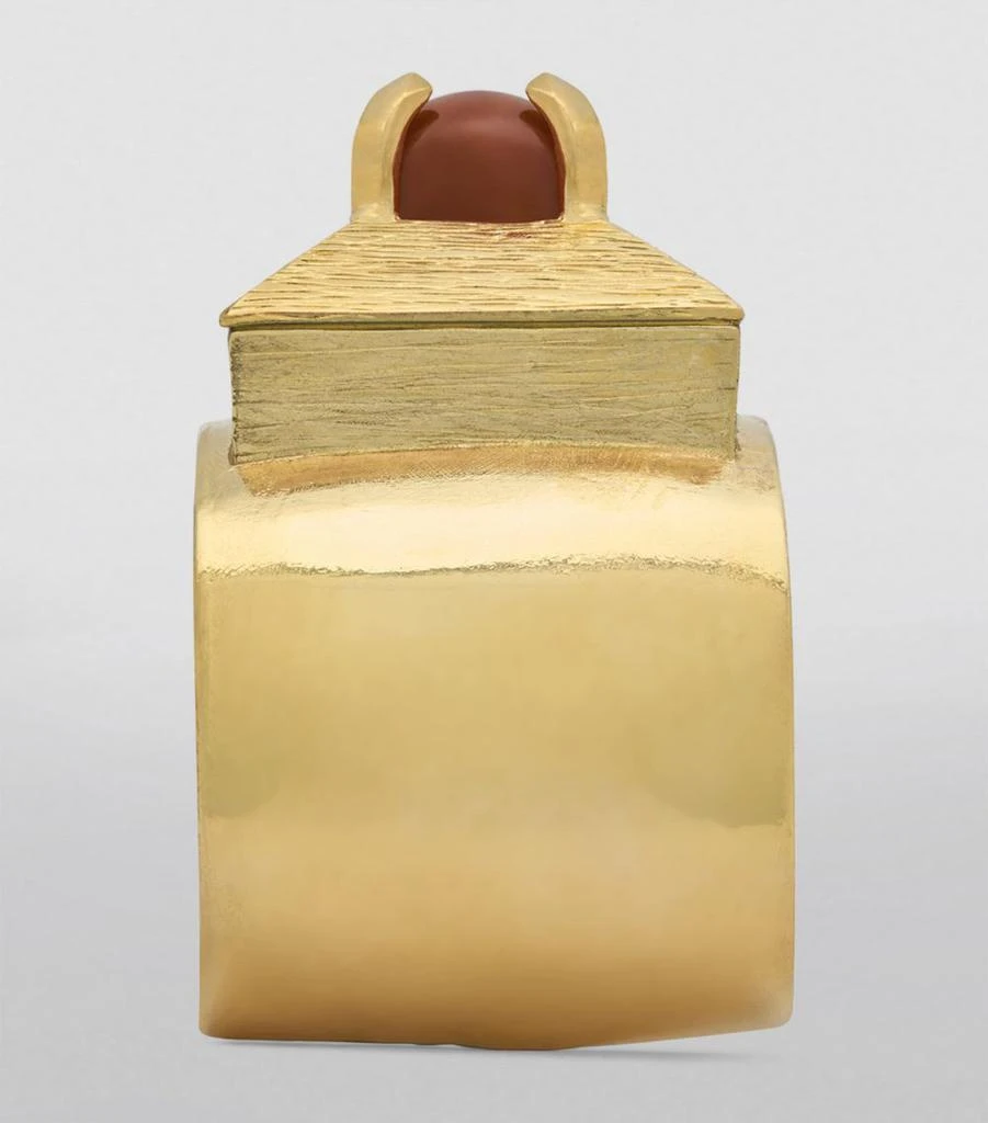 商品Yves Saint Laurent|Gold-Tone Cabochon Bangle,价格¥11541,第2张图片详细描述