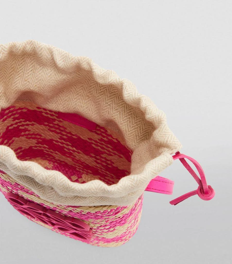 商品Loewe|x Paula's Ibiza Woven Anagram Square Pocket Bag,价格¥4825,第3张图片详细描述