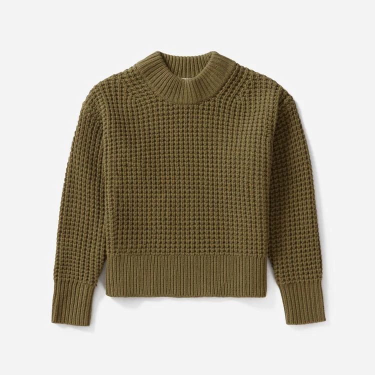 商品Everlane|华夫格纹圆领羊毛衫,价格¥674,第3张图片详细描述