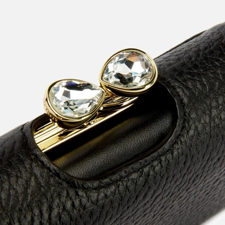 商品Ted Baker London|Ted Baker Women's Alyesha Teardrop Crystal Mini Bobble Purse - Black,价格¥481,第4张图片详细描述