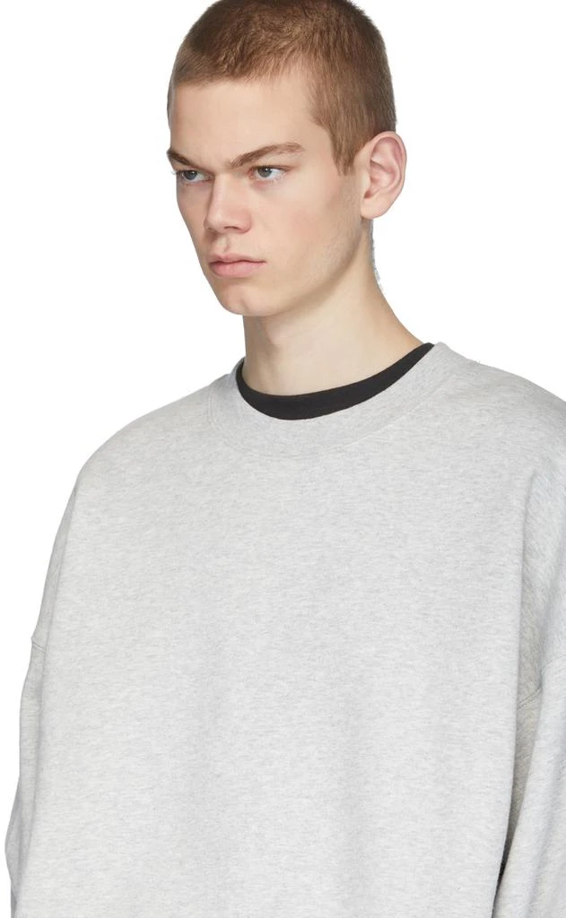 商品Essentials|Grey Fleece Sweatshirt 卫衣,价格¥628,第4张图片详细描述