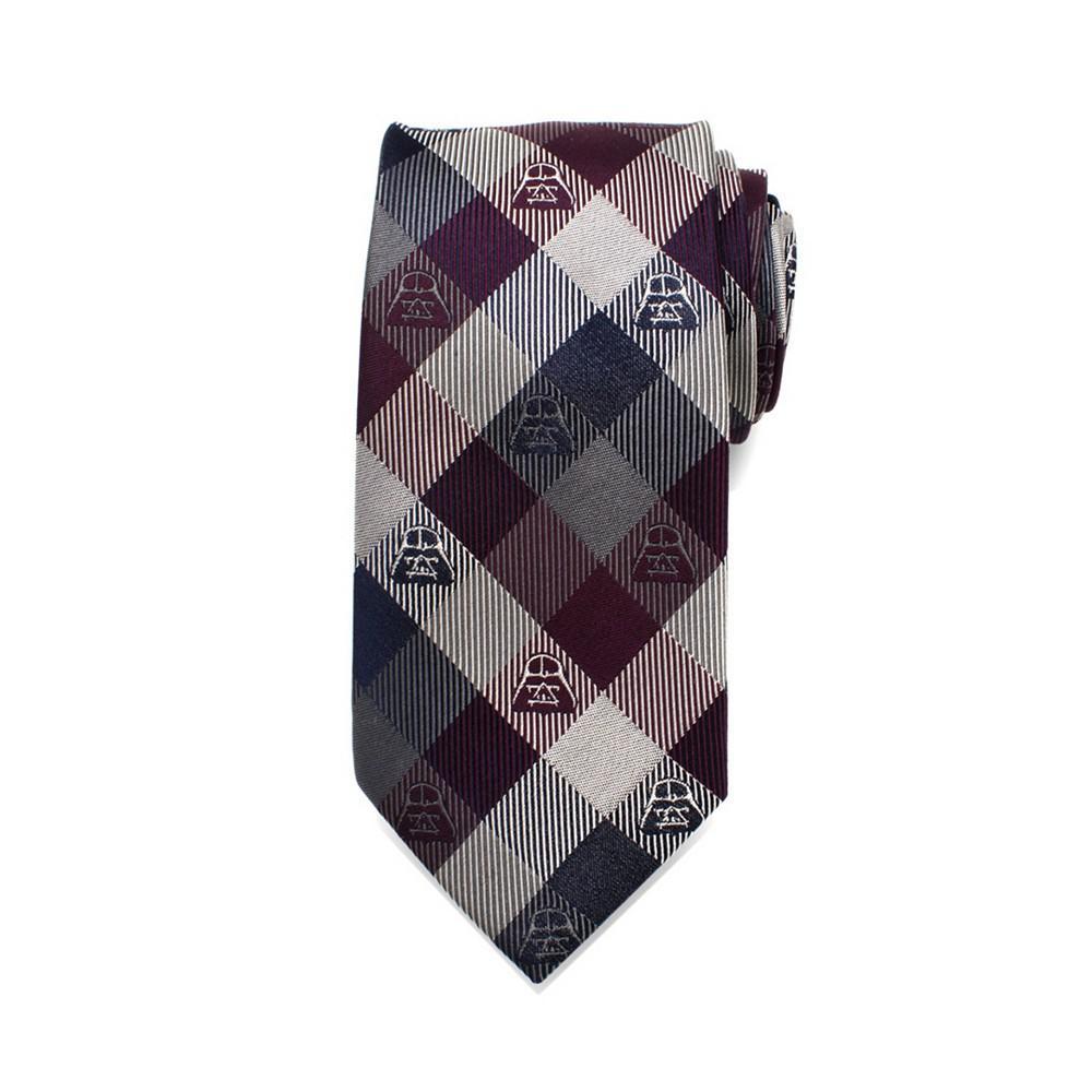 商品Star Wars|Darth Vader Modern Plaid Men's Tie,价格¥472,第1张图片