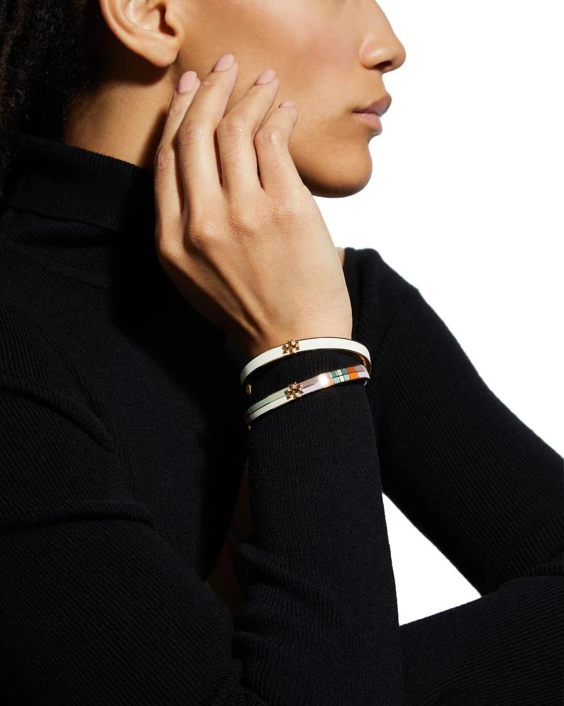 商品Tory Burch|Kira Enamel 7mm Bracelet,价格¥1154,第5张图片详细描述