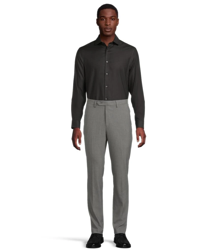 商品Calvin Klein|Dress Shirt Slim Fit Non Iron Stretch Solid,价格¥363,第5张图片详细描述