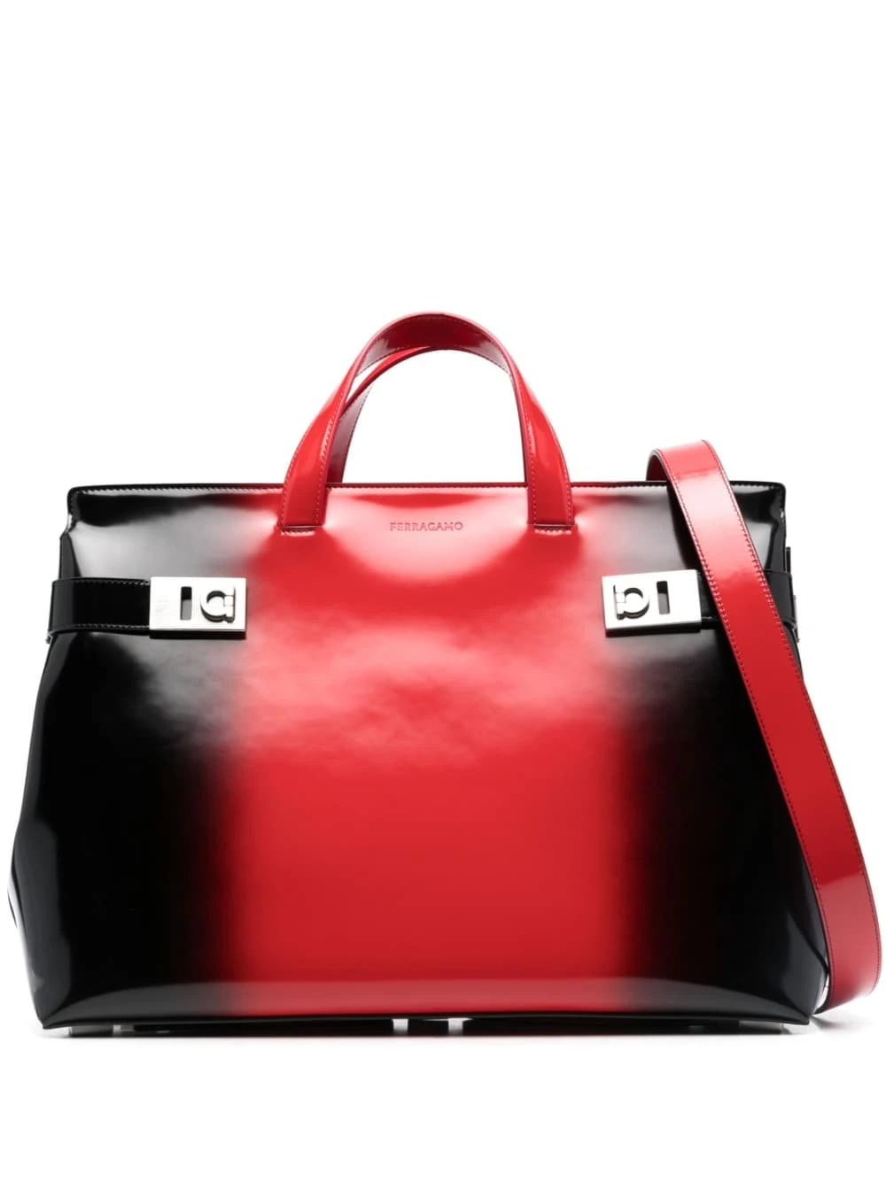 商品Salvatore Ferragamo|Salvatore Ferragamo 男士手提包 241232762046011 红色,价格¥15116,第1张图片