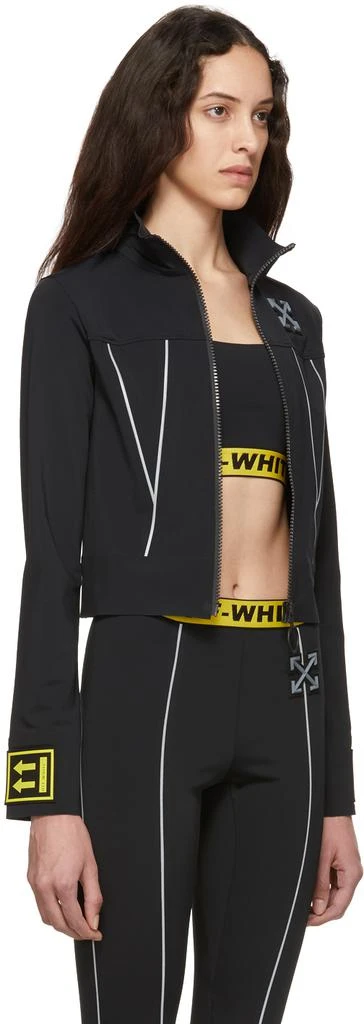 商品Off-White|SSENSE Exclusive Black "WORKOUT" 'Sport' Athleisure Track Jacket,价格¥1852,第2张图片详细描述