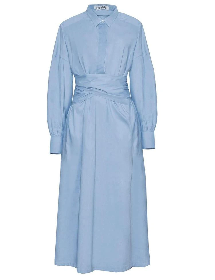 商品Pixie Market|Charme Wrap Shirt Dress,价格¥512,第4张图片详细描述