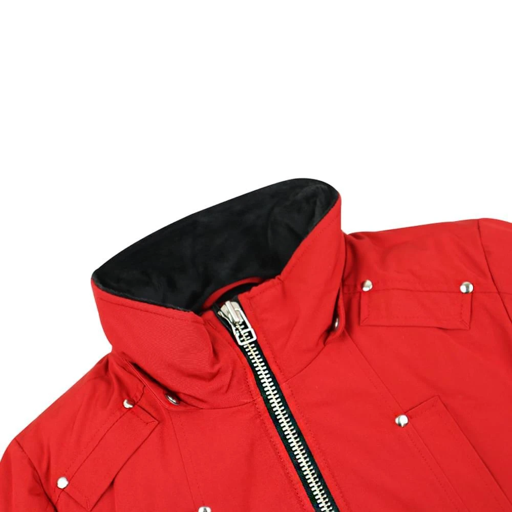 商品Moose Knuckles|Red Bomber Jacket,价格¥2414,第3张图片详细描述