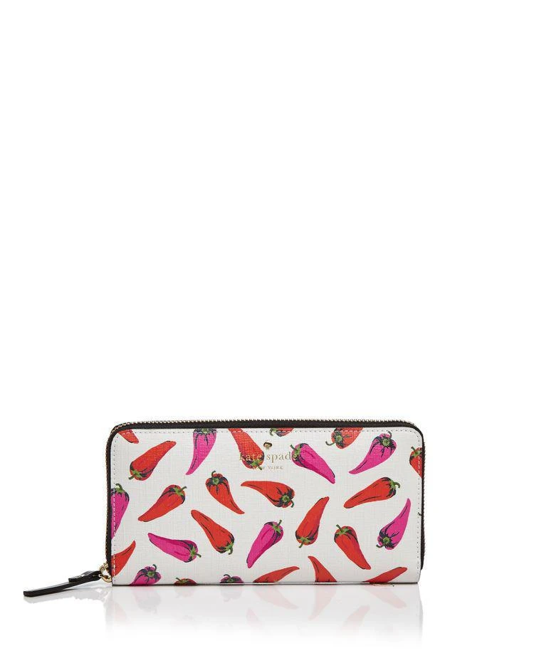 商品Kate Spade|Lacey Hot Pepper Print Wallet,价格¥999,第1张图片