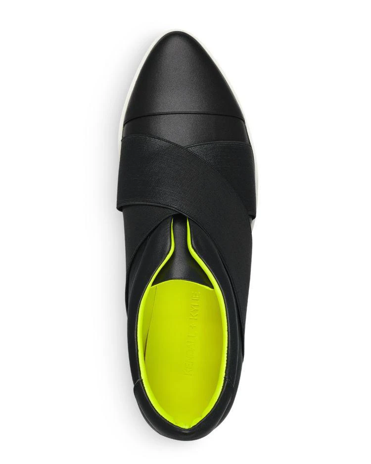 商品KENDALL and KYLIE|Women's Tasha Platform Wedge Slip-On Sneakers,价格¥556,第3张图片详细描述