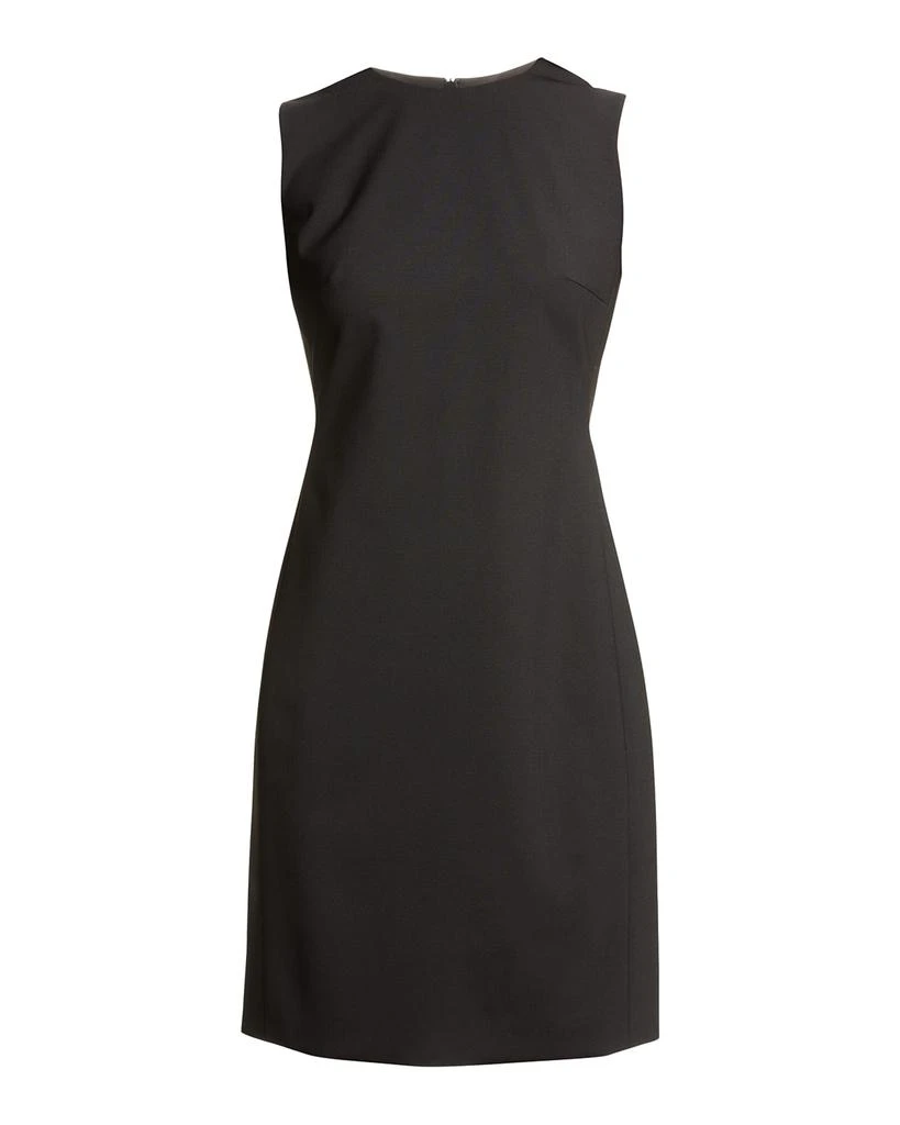 商品Theory|Fitted Wool Sleeveless Sheath Dress,价格¥1420,第2张图片详细描述