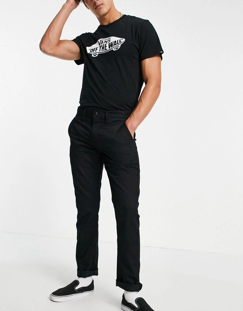 商品Vans|Vans authentic slim chino trousers in black,价格¥537,第4张图片详细描述