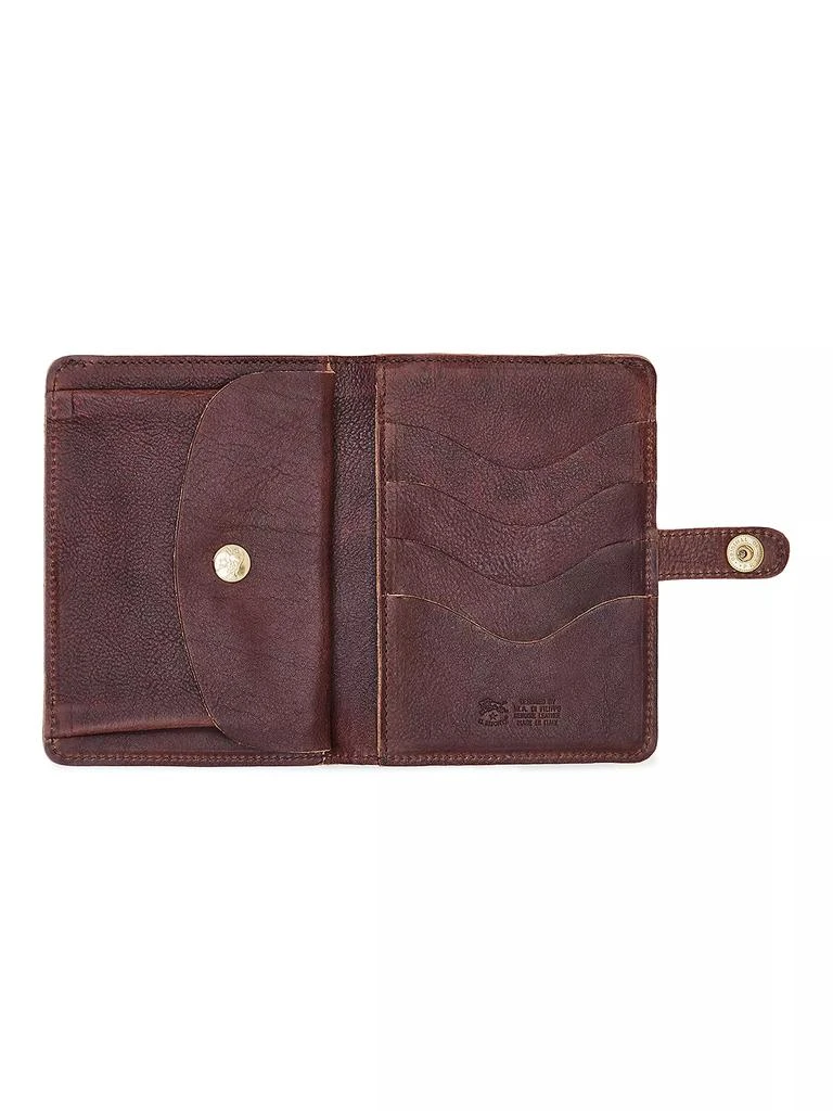 商品Il Bisonte|Medium Platino Leather Wallet,价格¥1489,第2张图片详细描述