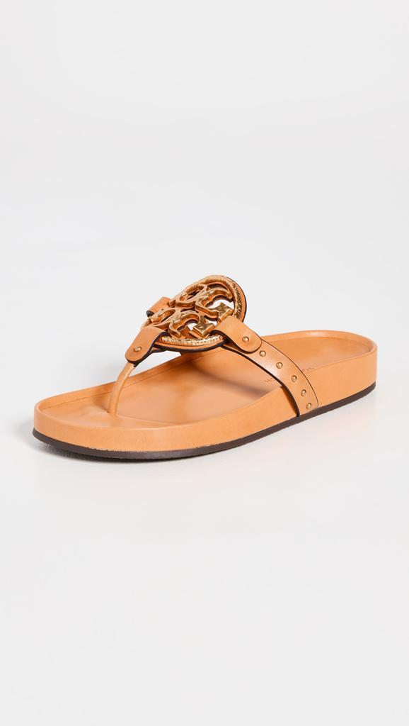 商品Tory Burch|Tory Burch Miller Cloud Vintage Plaque Sandals,价格¥2065,第7张图片详细描述