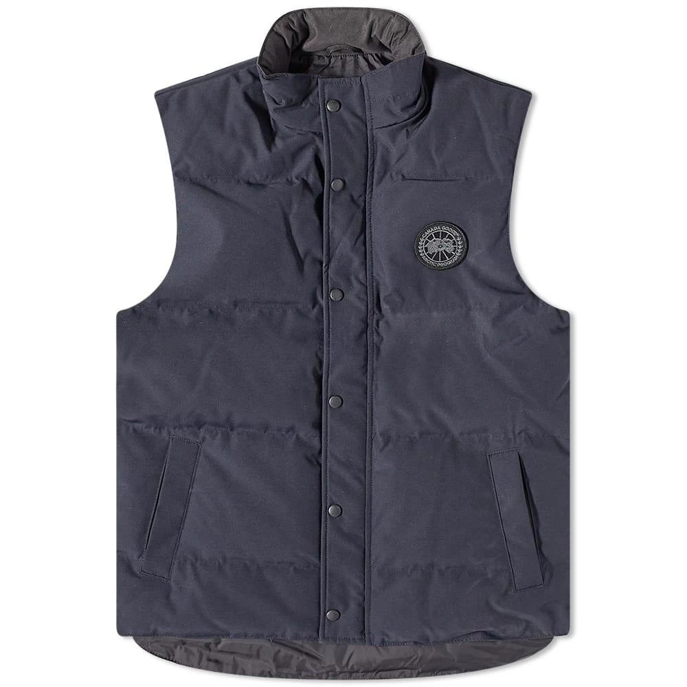 商品Canada Goose|Canada Goose Navy Disc Garson Vest,价格¥5511,第1张图片