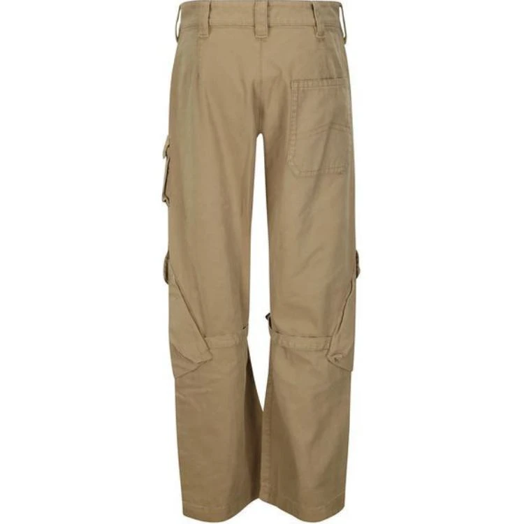 商品[国内直发] Acne Studios|纯色拉链宽松口袋工装裤 女款 冷米色,价格¥2911,第3张图片详细描述