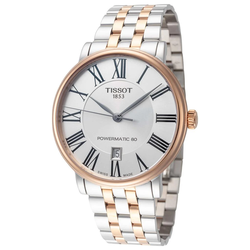 商品Tissot|卡森系列男士机械手表 40mm T1224072203300,价格¥2563,第1张图片