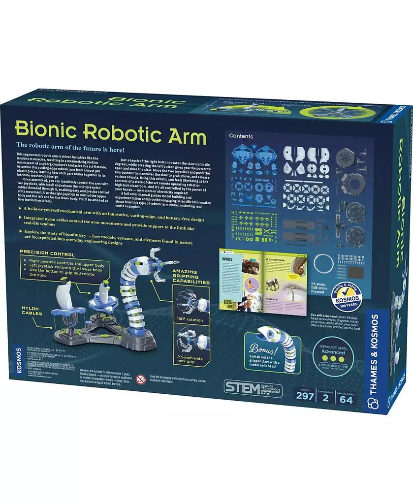 商品Thames & Kosmos|Bionic Robotic Arm Kit,价格¥411,第2张图片详细描述