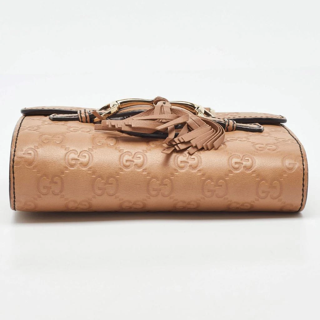 Gucci Light Brown Guccissima Leather Mini Emily Chain Shoulder Bag 商品