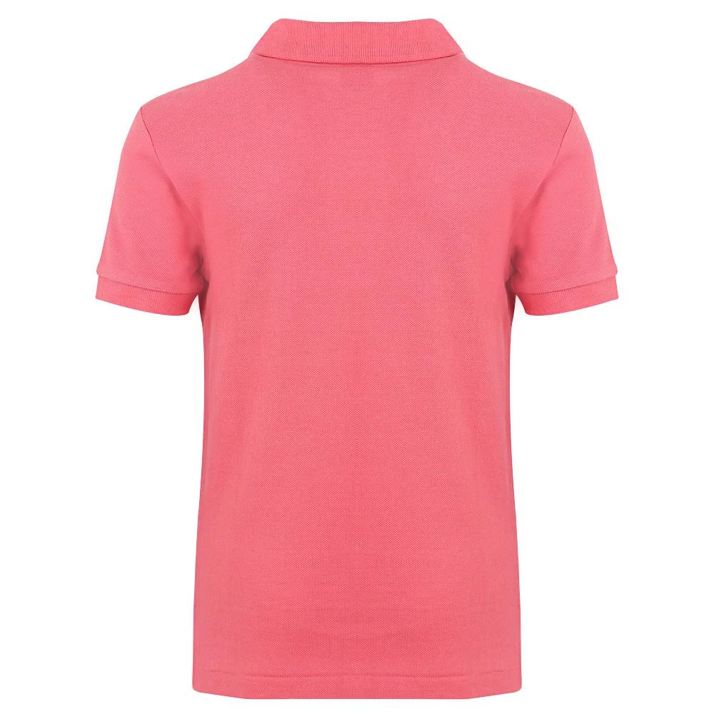 商品Ralph Lauren|Salmon Red Slim Fit Short Sleeve Polo Shirt,价格¥217,第3张图片详细描述