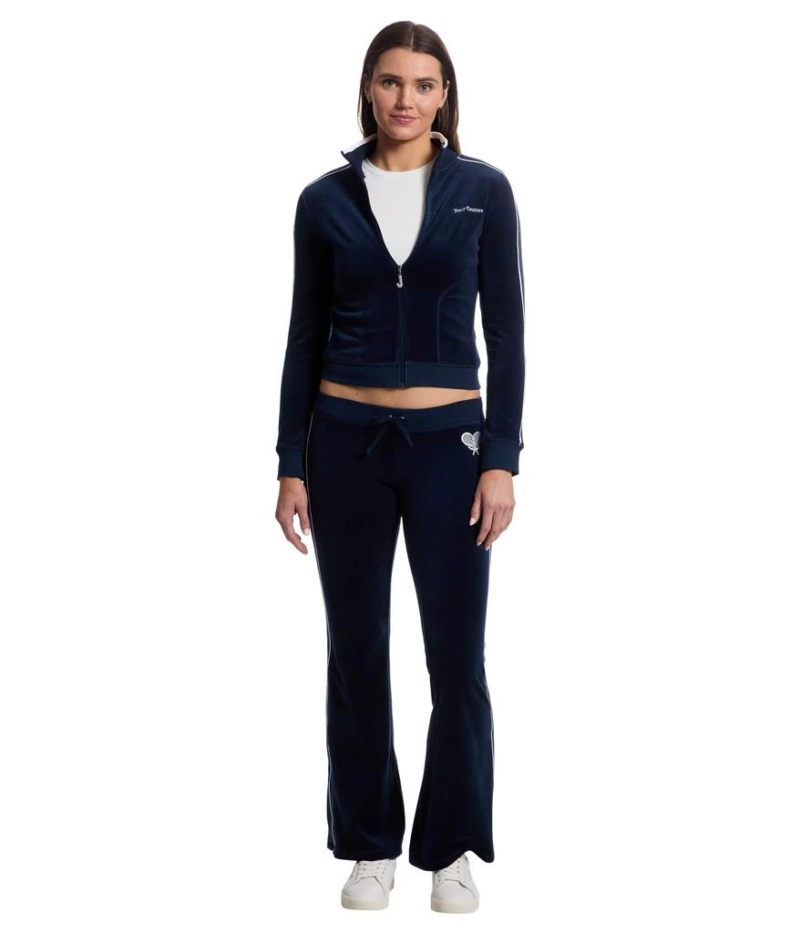 商品Juicy Couture|Heritage Mock Neck Track Jacket with Back Graphic,价格¥519,第5张图片详细描述