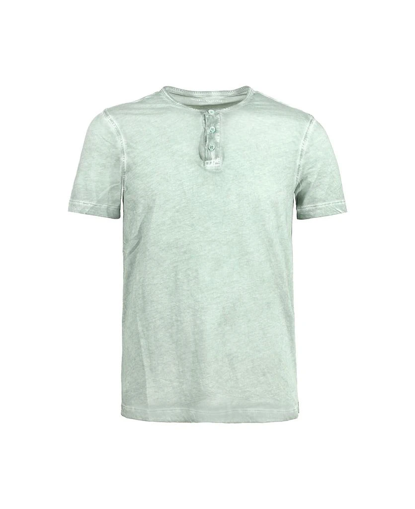 商品MAJESTIC FILATURES|Cotton Short Sleeve Henley T-shirt,价格¥756,第1张图片