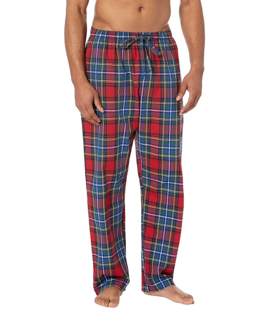 商品Ralph Lauren|Folded Woven Long Sleeve PJ Top & PJ Pants,价格¥523,第5张图片详细描述