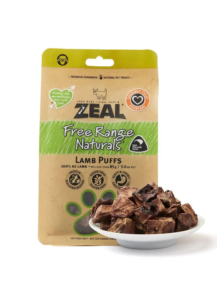 商品[国内直发] Zeal|新西兰全进口风干羊肺粒（犬用）85g,价格¥106,第1张图片