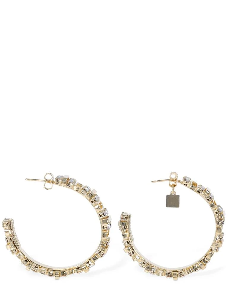 商品ROSANTICA|Petra Crystal Hoop Earrings,价格¥1268,第2张图片详细描述