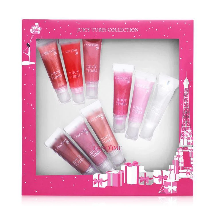 商品Lancôme|果汁唇彩9件套 (价值$112美金),价格¥299,第1张图片