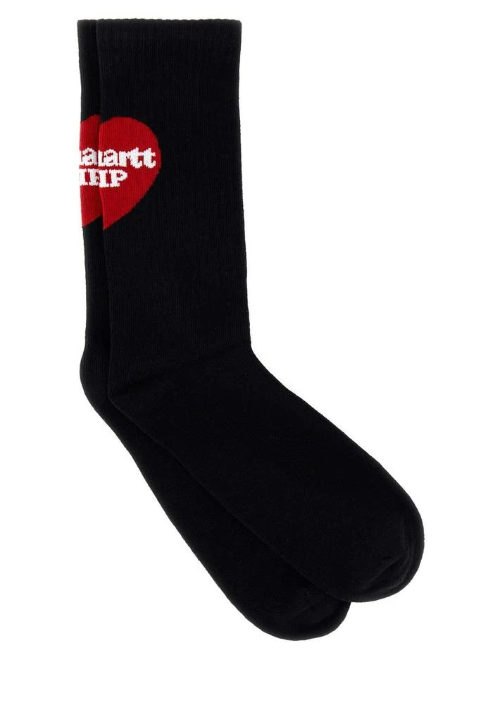 商品Carhartt WIP|Carhartt WIP Logo Intarsia Socks,价格¥104,第1张图片