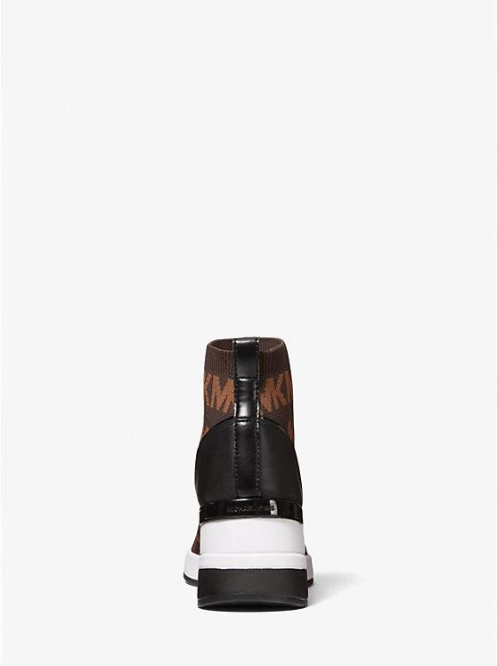 商品Michael Kors|Skyler Logo Stretch Knit Sock Sneaker,价格¥445,第3张图片详细描述