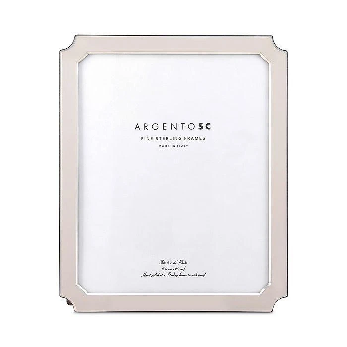 商品Argento SC|Edged Sterling Silver Picture Frame, 8" x 10",价格¥1098,第1张图片详细描述