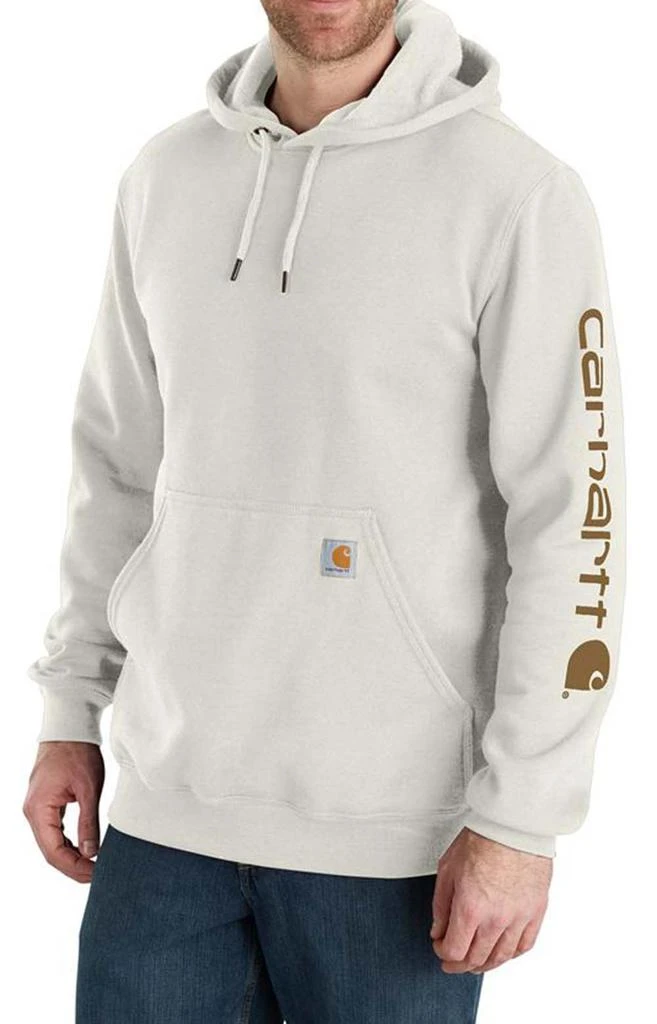 商品Carhartt|(K288) MW Signature Sleeve Logo Pullover Hoodie - Malt,价格¥421,第1张图片