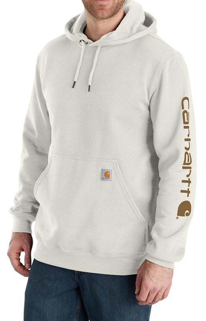 商品Carhartt|(K288) MW Signature Sleeve Logo Pullover Hoodie - Malt,价格¥465-¥495,第1张图片