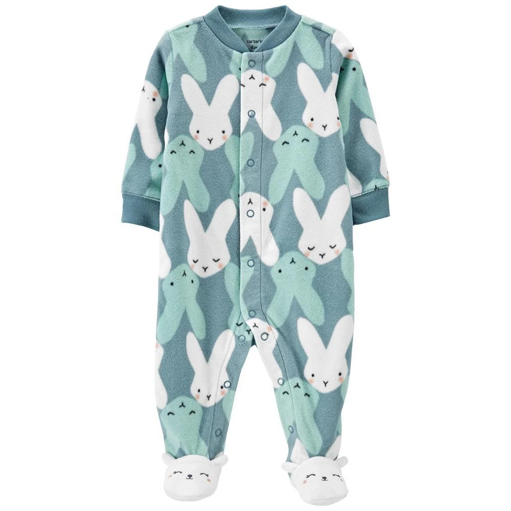 商品Carter's|Baby Boys or Baby Girls Snap Closure Fleece Sleep and Play Coverall,价格¥92,第1张图片