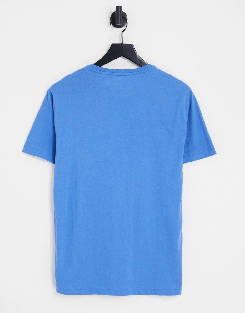 商品Ralph Lauren|Polo Ralph Lauren icon central logo t-shirt in mid blue,价格¥403,第3张图片详细描述