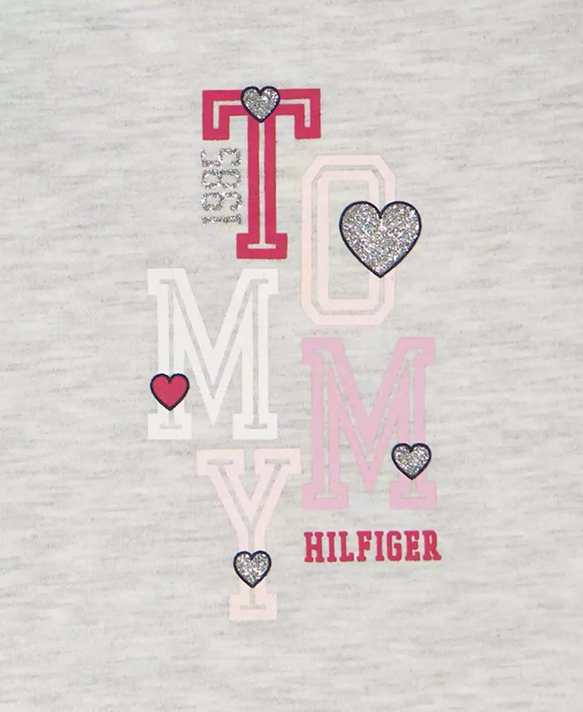 商品Tommy Hilfiger|Baby Girls 3-Piece Crewneck T-Shirt, Jacket and Leggings Set,价格¥358,第3张图片详细描述